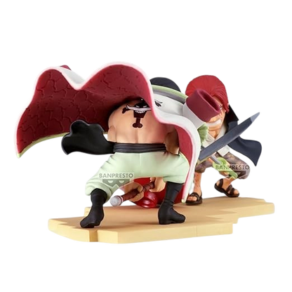 Edward Newgate vs Shanks – Figurine WCF Log Stories 13cm Banpresto