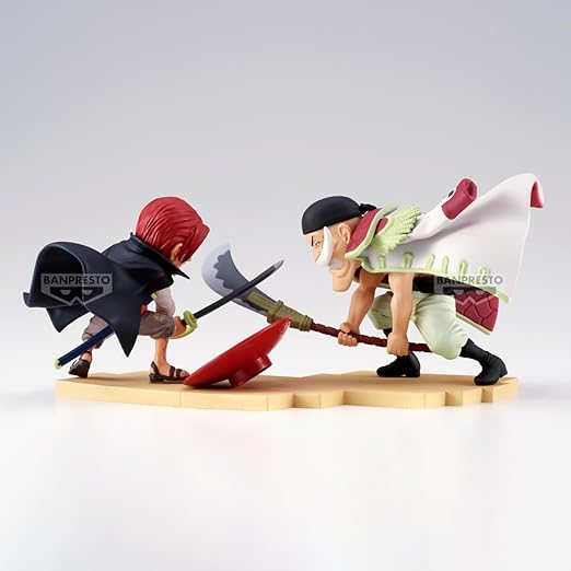 Edward Newgate vs Shanks – Figurine WCF Log Stories 13cm Banpresto