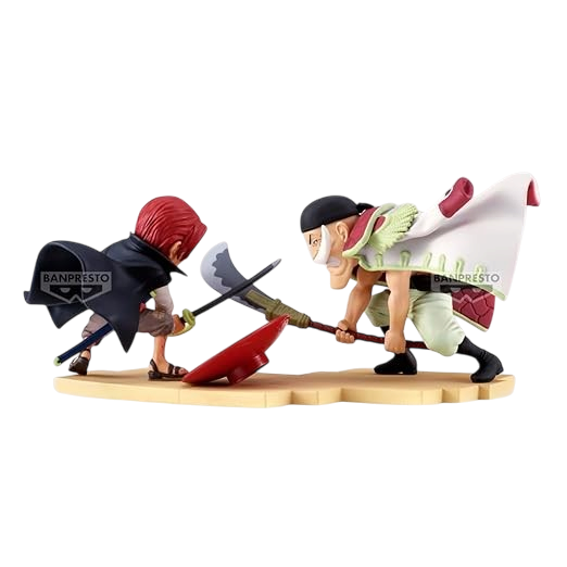 Edward Newgate vs Shanks – Figurine WCF Log Stories 13cm Banpresto