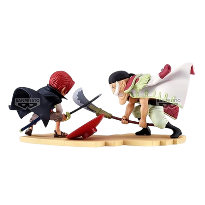 Edward Newgate vs Shanks – Figurine WCF Log Stories 13cm Banpresto