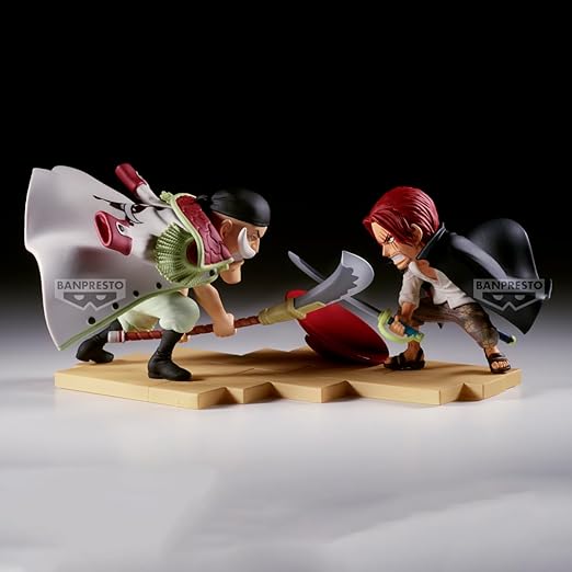 Edward Newgate vs Shanks – Figurine WCF Log Stories 13cm Banpresto