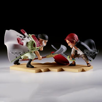 Edward Newgate vs Shanks – Figurine WCF Log Stories 13cm Banpresto