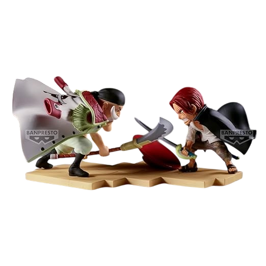 Edward Newgate vs Shanks – Figurine WCF Log Stories 13cm Banpresto