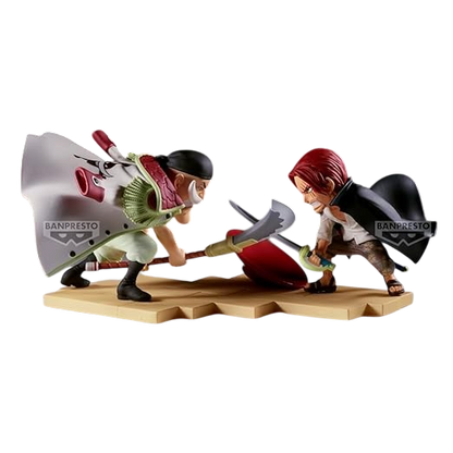 Edward Newgate vs Shanks – Figurine WCF Log Stories 13cm Banpresto