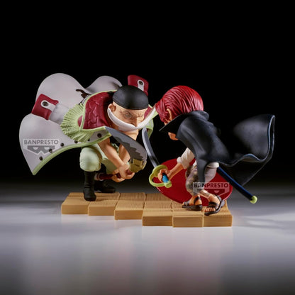 Edward Newgate vs Shanks – Figurine WCF Log Stories 13cm Banpresto