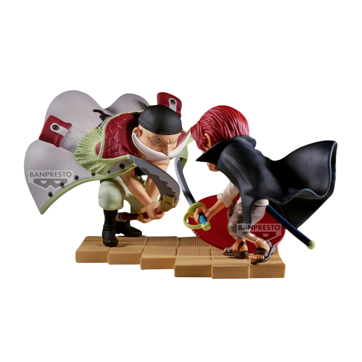 Edward Newgate vs Shanks – Figurine WCF Log Stories 13cm Banpresto