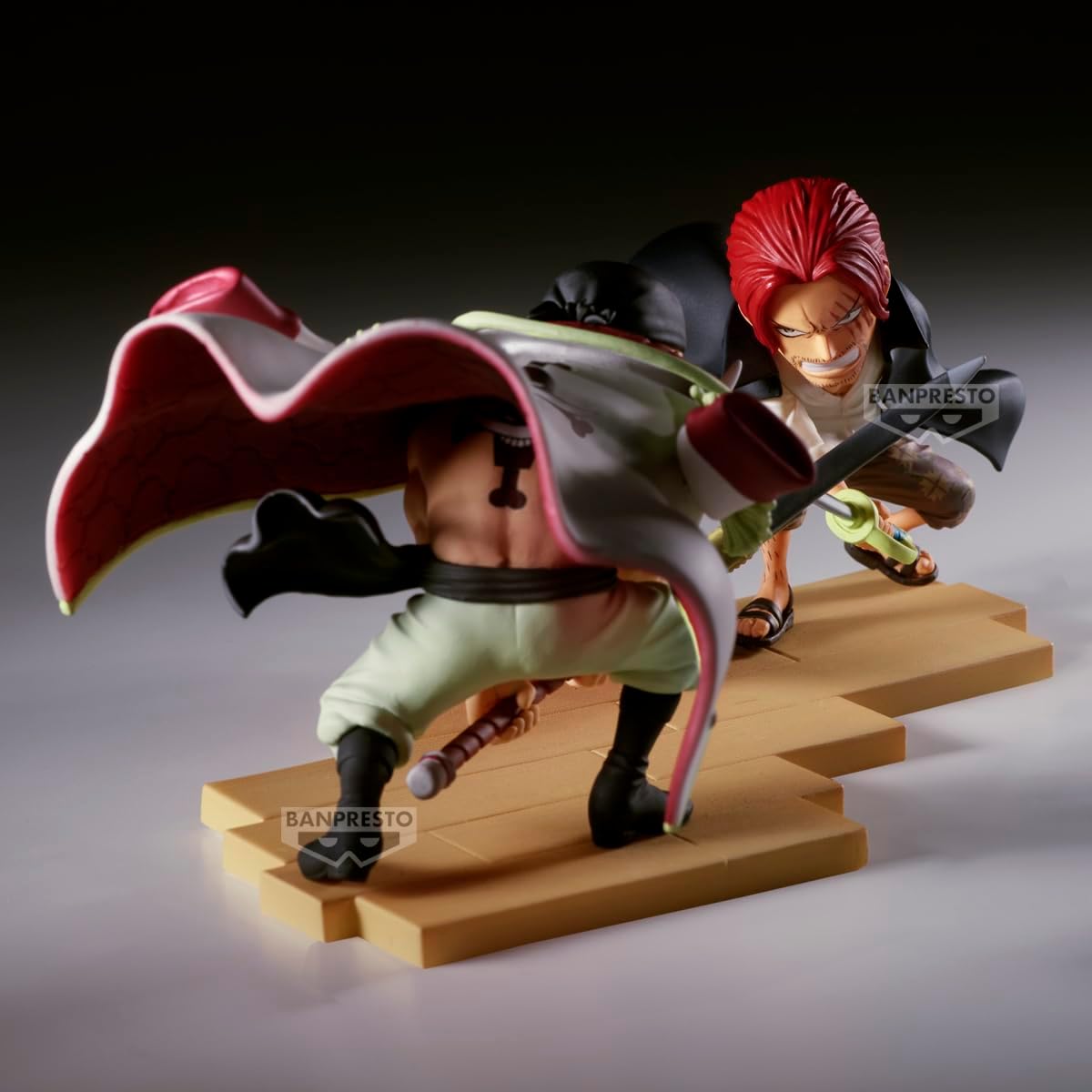 Edward Newgate vs Shanks – Figurine WCF Log Stories 13cm Banpresto
