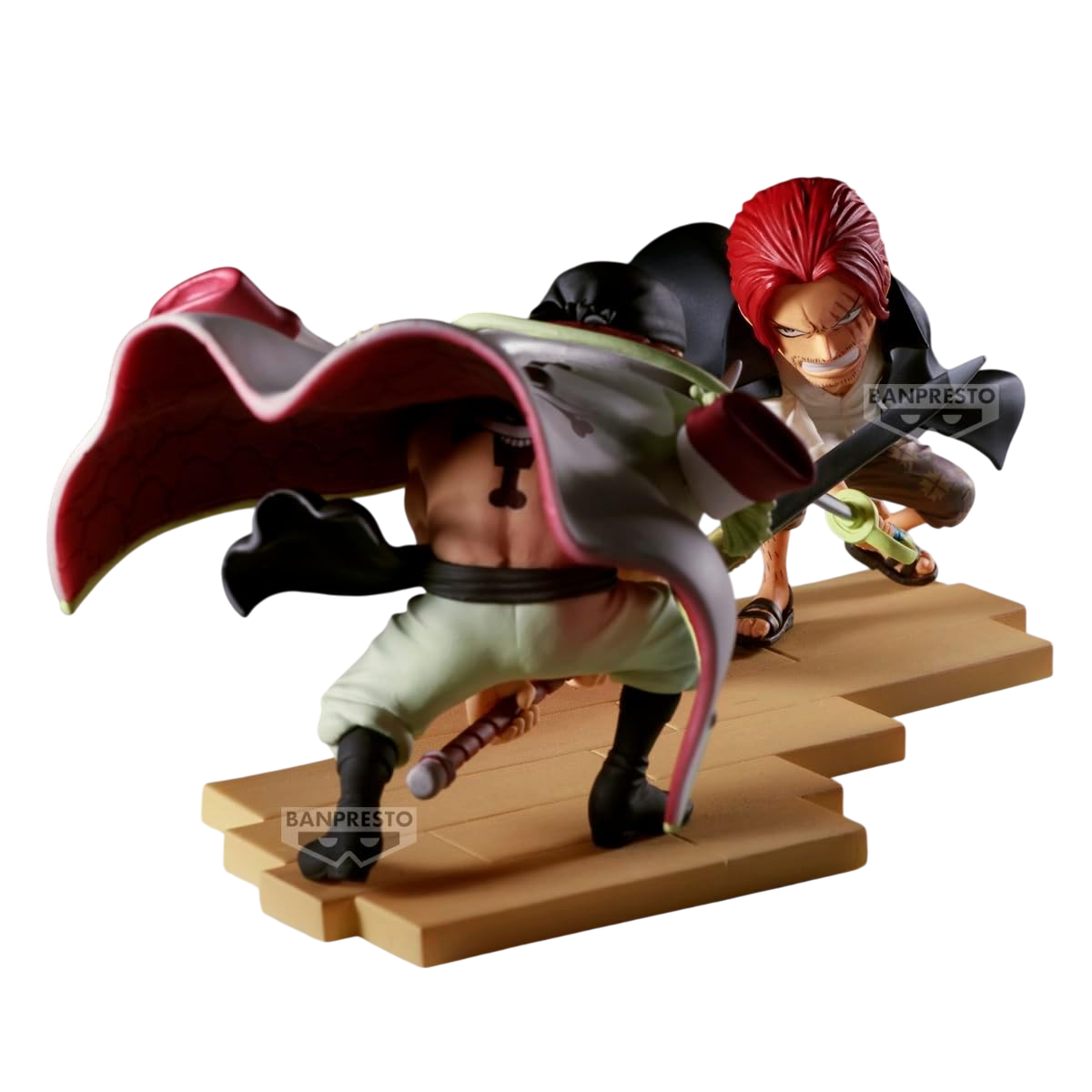 Edward Newgate vs Shanks – Figurine WCF Log Stories 13cm Banpresto