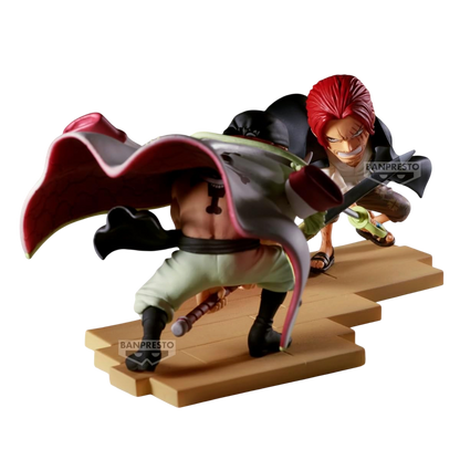 Edward Newgate vs Shanks – Figurine WCF Log Stories 13cm Banpresto