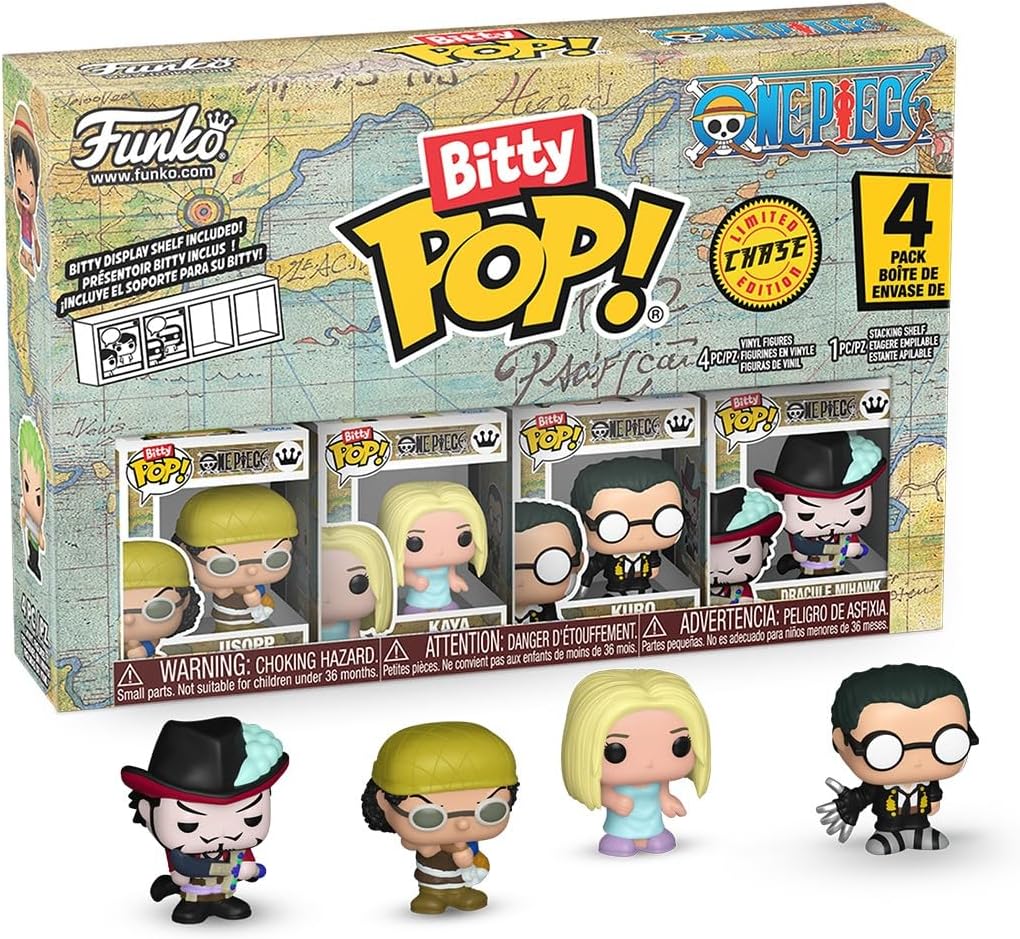 Usopp – Bitty Pop 4 Pack 2.5cm Funko