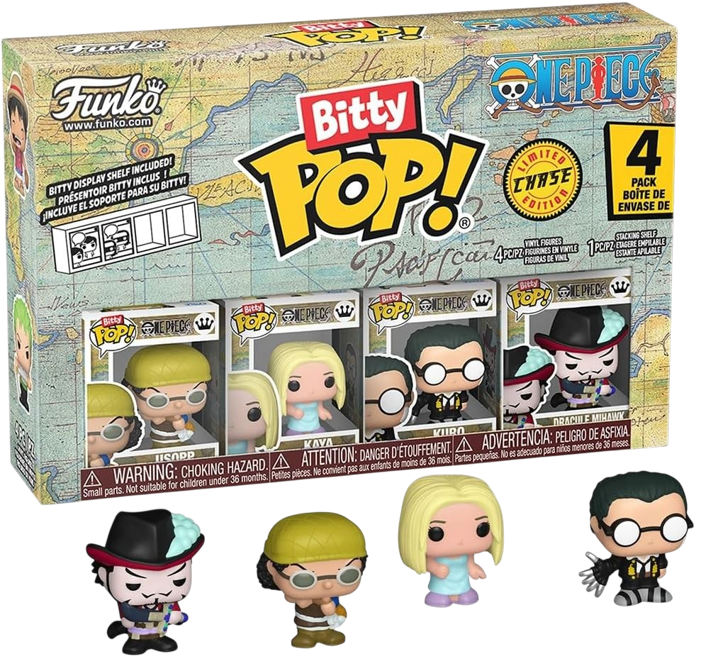 Usopp – Bitty Pop 4 Pack 2.5cm Funko