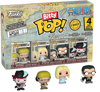 Usopp – Bitty Pop 4 Pack 2.5cm Funko