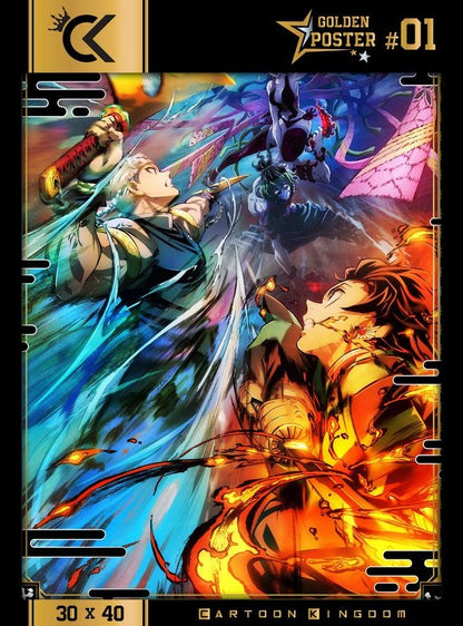 Saison 2 - Golden Poster 30x40cm ABYstyle