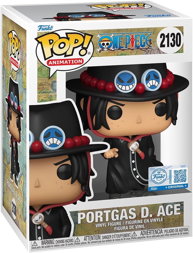 Portgas D. Ace – Figurine POP Animation N°2130 (Intro) Funko