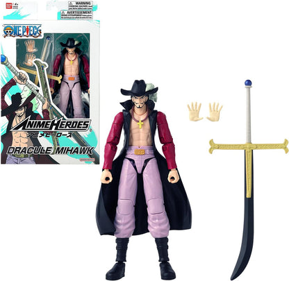 Dracule Mihawk – Figurine Anime Heroes 17cm BANDAI