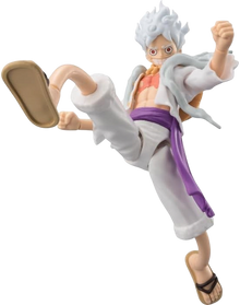 Luffy Gear 5 – Figurine Anime Heroes 17cm BANDAI