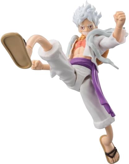 Luffy Gear 5 – Figurine Anime Heroes 17cm BANDAI
