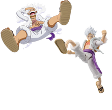 Luffy Gear 5 – Figurine Anime Heroes 17cm BANDAI