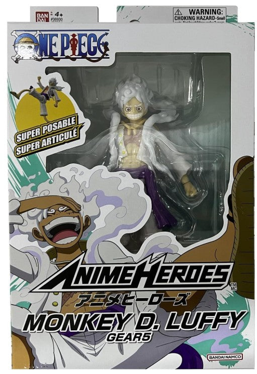 Luffy Gear 5 – Figurine Anime Heroes 17cm BANDAI