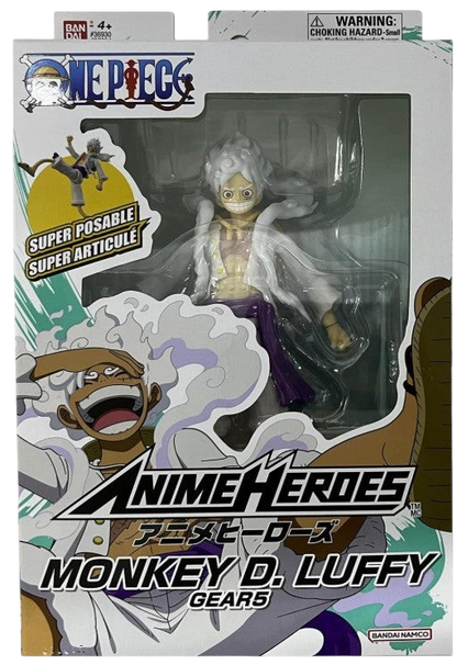 Luffy Gear 5 – Figurine Anime Heroes 17cm BANDAI