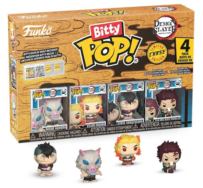 Bitty Pop 4 Pack 2.5cm - Inosuke Funko