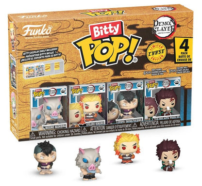 Bitty Pop 4 Pack 2.5cm - Inosuke Funko