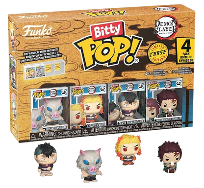 Bitty Pop 4 Pack 2.5cm - Inosuke Funko