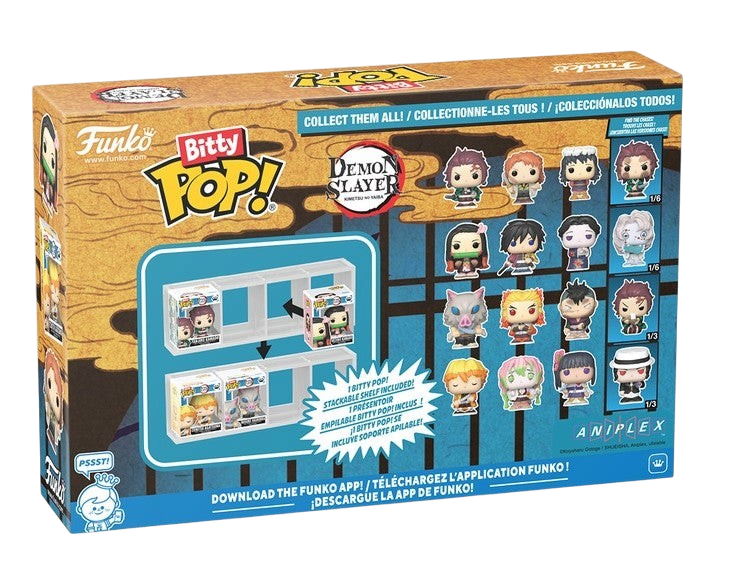 Bitty Pop 4 Pack 2.5cm - Nezuko Funko