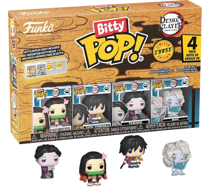 Bitty Pop 4 Pack 2.5cm - Nezuko Funko