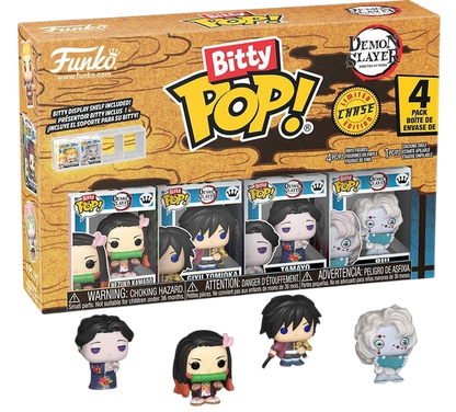 Bitty Pop 4 Pack 2.5cm - Nezuko Funko