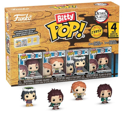 Bitty Pop 4 Pack 2.5cm - Tanjiro Funko