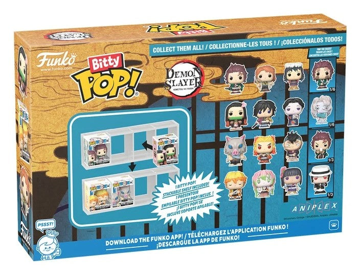 Bitty Pop 4 Pack 2.5cm - Tanjiro Funko