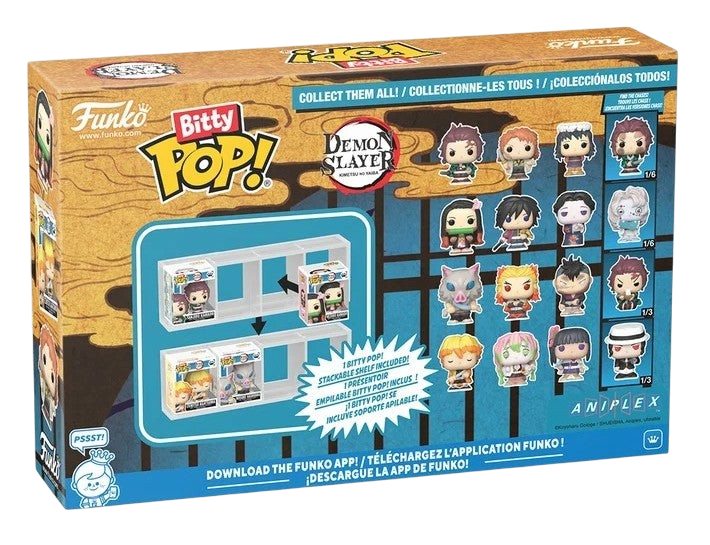 Bitty Pop 4 Pack 2.5cm - Tanjiro Funko