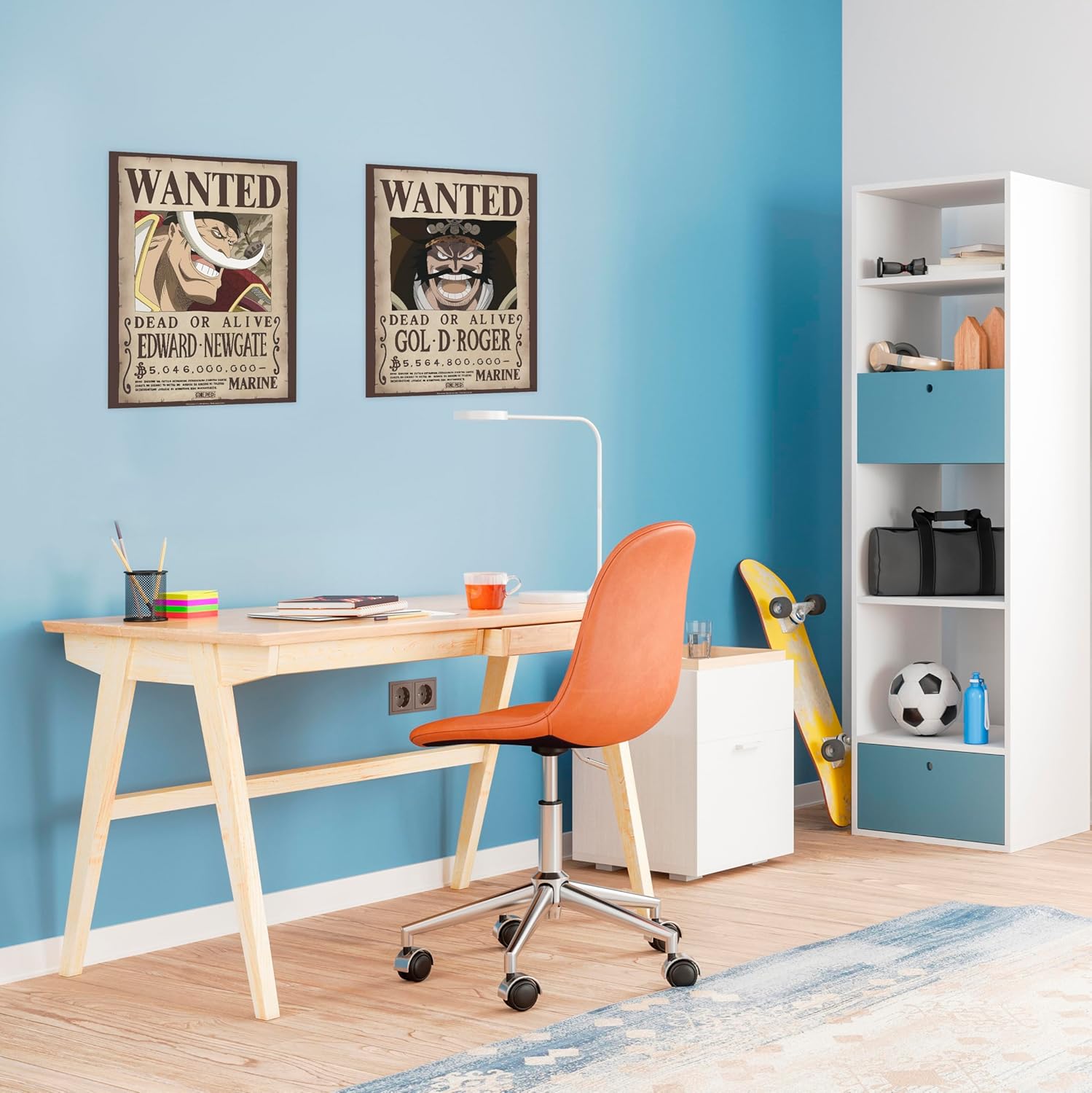Wanted Roger & Barbe Blanche – Set de 2 Posters 52x38cm ABYstyle