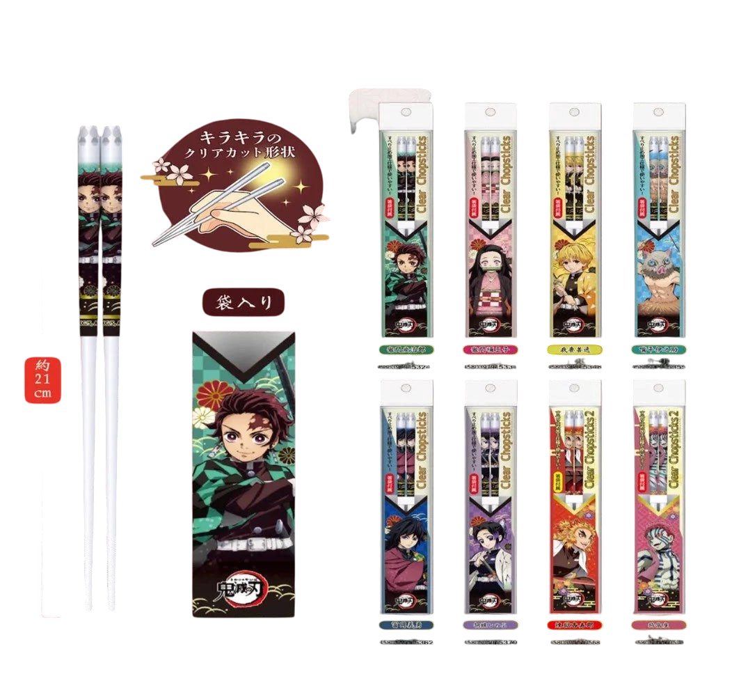 Akaza - Baguettes Transparentes 21cm Nippon Doki