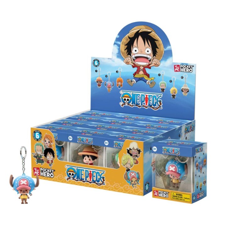 Pocket Hero - Assortiment 12 Porte-Clés Window Box 5.5cm Nippon Doki