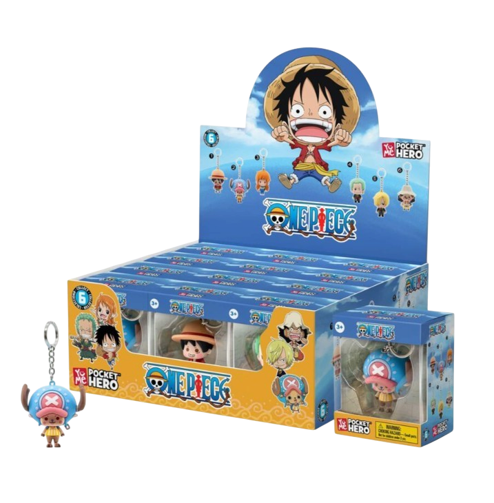 Pocket Hero - Assortiment 12 Porte-Clés Window Box 5.5cm Nippon Doki