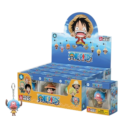 Pocket Hero - Assortiment 12 Porte-Clés Window Box 5.5cm Nippon Doki