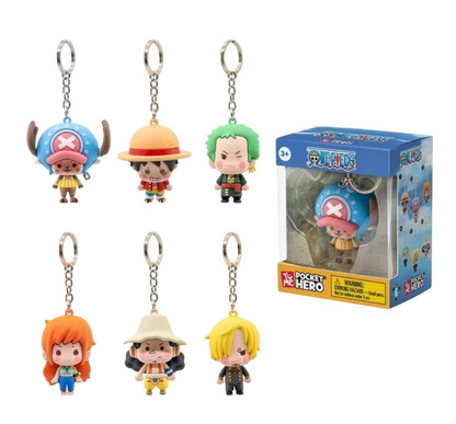 Pocket Hero - Assortiment 12 Porte-Clés Window Box 5.5cm Nippon Doki