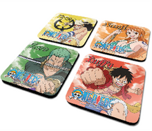 One Piece - Pack de 4 Dessous de Verre
