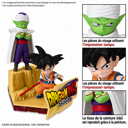 Son Goku (Mini) & Piccolo (Mini) - Model Kit BANDAI