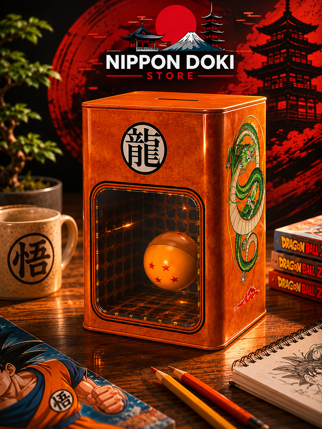 Shenron - Tirelire Plastoy