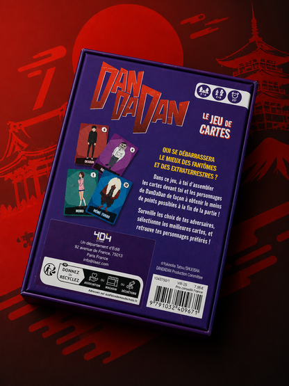DANDADAN Le jeu de cartes (Fr) Nippon Doki