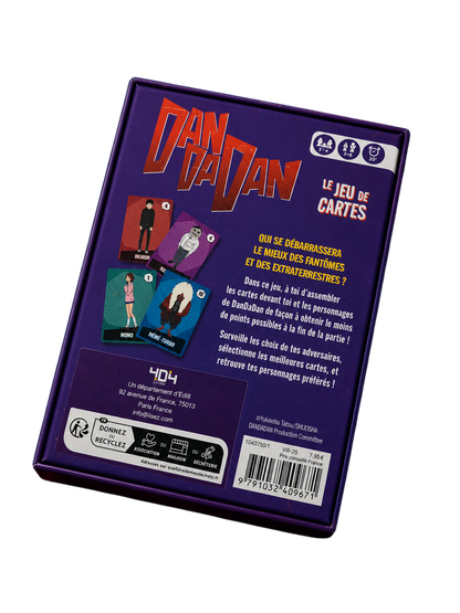 DANDADAN Le jeu de cartes (Fr) Nippon Doki