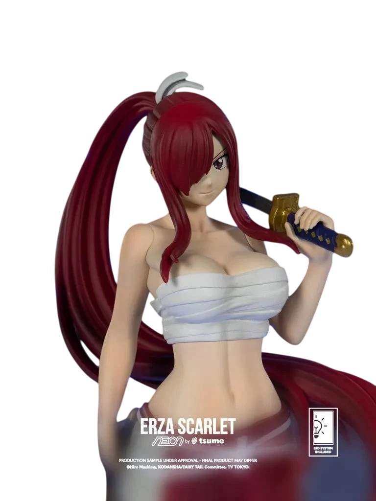 Erza Scarlet - Statuette NEON TSUME TSUME