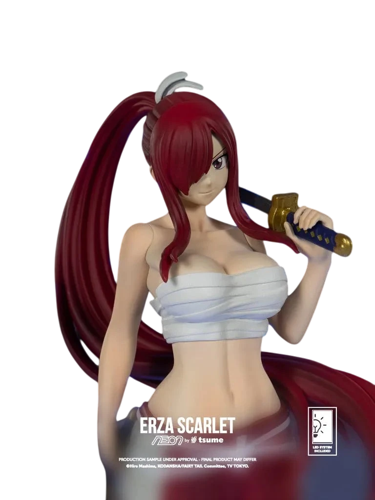 Erza Scarlet - Statuette NEON TSUME TSUME