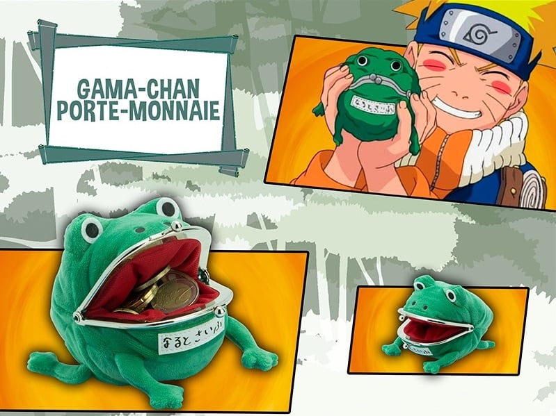 NARUTO SHIPPUDEN - Porte-monnaie réplique "Gama-chan" - vue 2