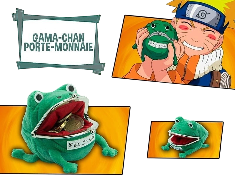 NARUTO SHIPPUDEN - Porte-monnaie réplique "Gama-chan" - vue 2