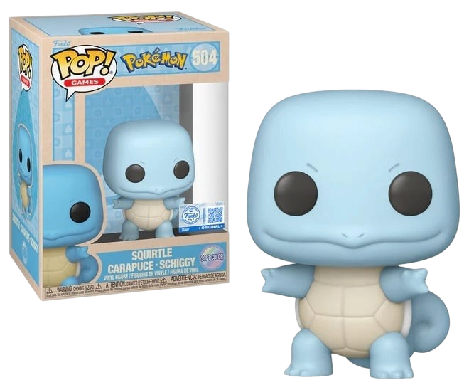 Pokemon - Carapuce (Soft Color) - POP Games N°504