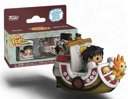 One Piece - Thousand Sunny avec Luffy - Bitty Pop Ride